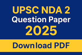 NDA 2 Question Paper