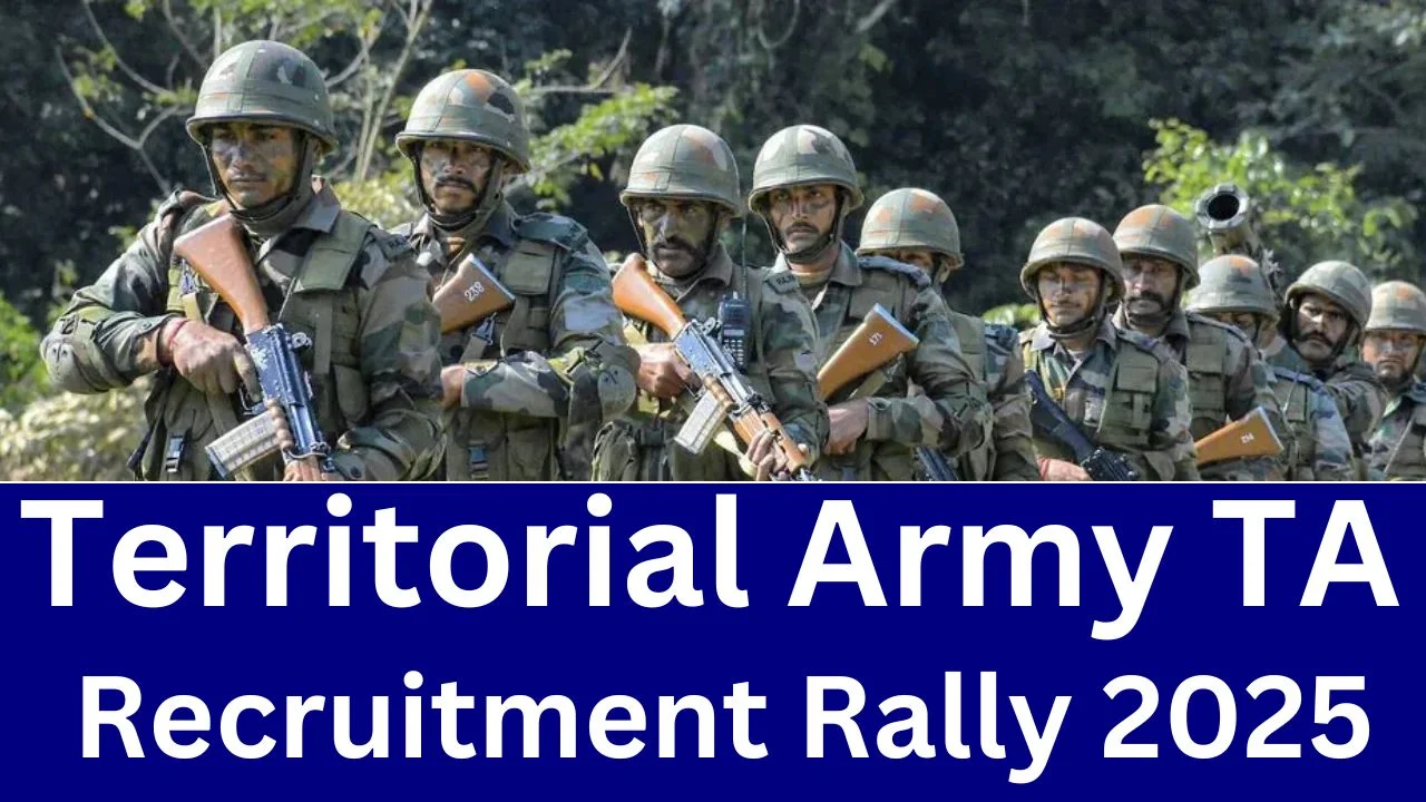 Territorial Army TA Recruitment Rally 2025